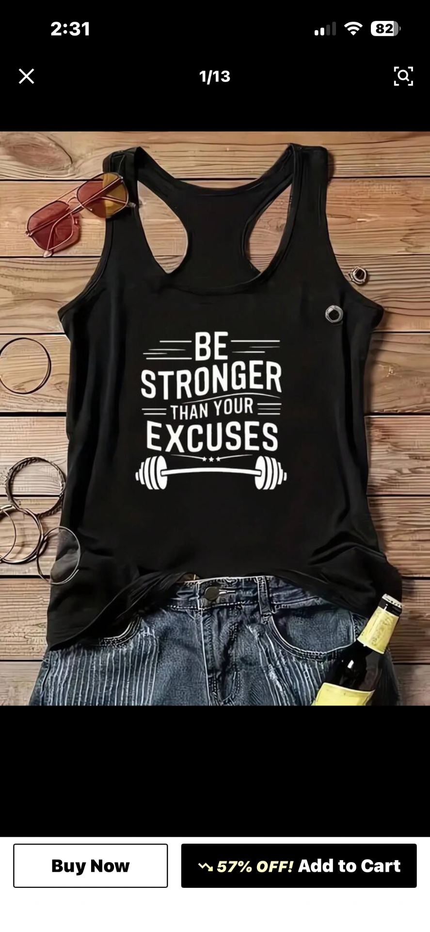 Woman’s gym clothes